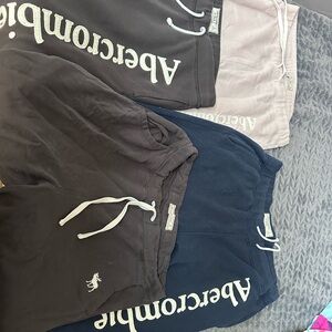 Abercrombie & Fitch Navy Sweatpants